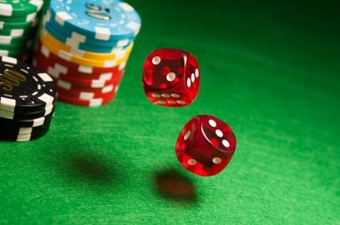 Live casino table with multiple players and dealer
